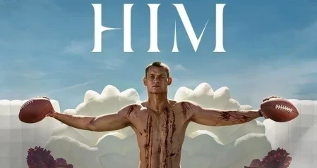 Tyriq Withers vive Cameron Cade ensanguentado em pôster do thriller esportivo GOAT (2025)