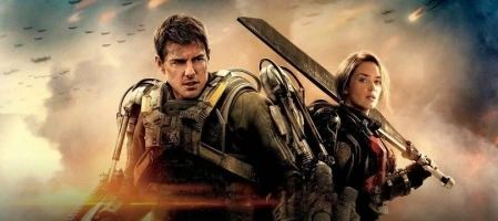 Tom Cruise e Emily Blunt em No Limite do Amanhã (2014)